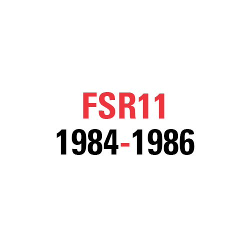 FSR11 1984-1986